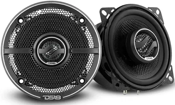 DS18 ZXI-44 4&#034; Car Audio Coaxial Speaker 50 Watts RMS 4 ohm