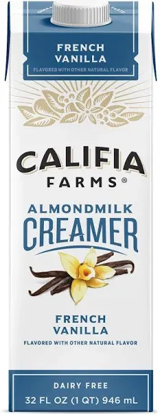 Califia Farms Almondmilk Creamer, French Vanilla