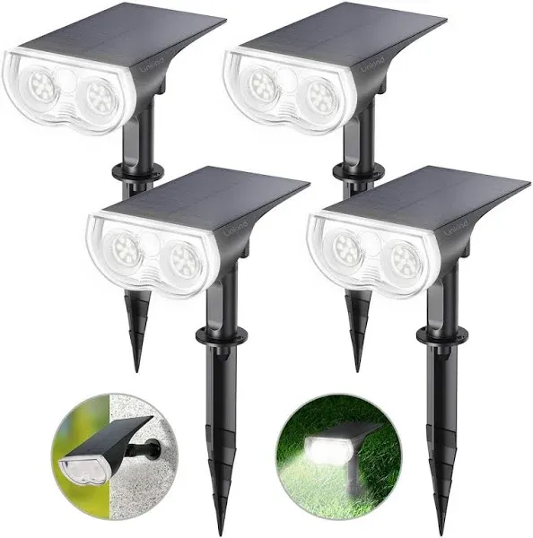  StarRay Solar Spot Lights Outdoor, 30% Conversion Rate IP67 6 Pack Cool White