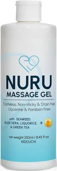 Nuru Massage Gel 250ml with Aloe Vera, Seaweed, GreenTea, Liquorice Extract & B5  | eBay