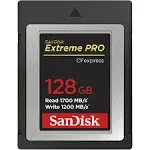 SanDisk Extreme Pro 128 GB CFexpress Card Type B