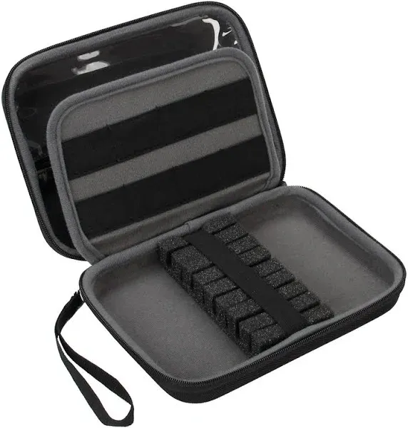 Hard Shell Dart Case - Darts Carrying Case for Darts (8), Dart Tips, Dart Shafts