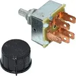 Universal &#039;INDAK&#039; Rotary AC AIR Conditioning 3 Speed Blower Switch