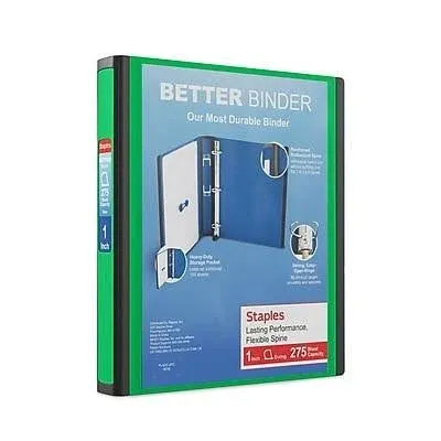 Staples Better Binder 3-Ring D-Ring