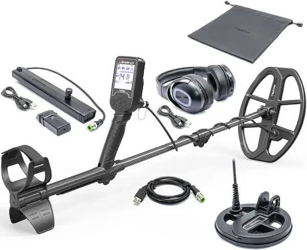 NOKTA The Legend Pro Pack Waterproof Metal Detector with 11"  and 6" DD Search Coil