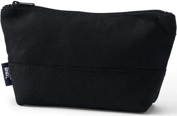 Lands' End Zipper Canvas Pouch