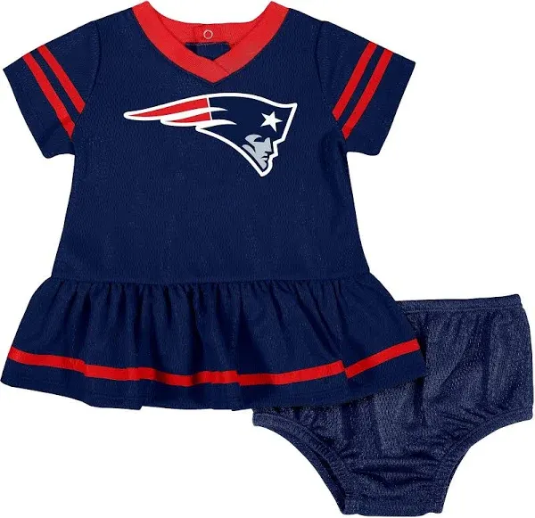 Gerber NFL Baby Girls Team Jersey Dress and Diaper Cover