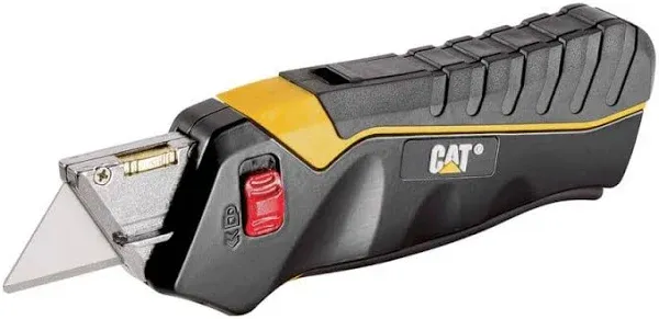 Powerbuilt 240071 Safety Utility Knife Box Cutter Self-Retracting Blade