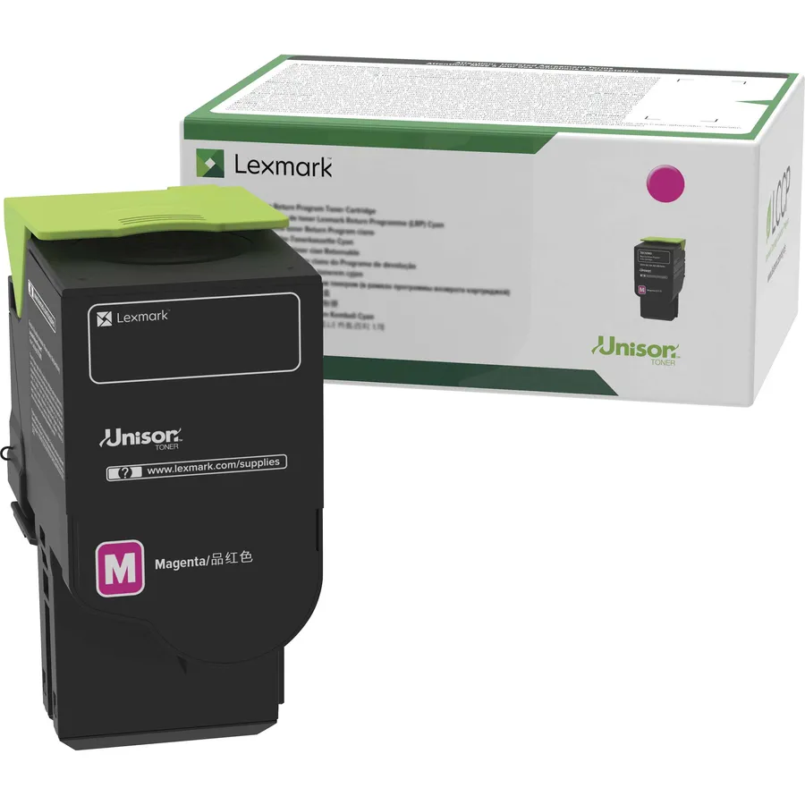 Lexmark Original Standard Yield Laser Toner Cartridge - Magenta - 1 Each