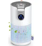 Mooka Tower Air Purifiers for Home Large Room Up to 1500 Sq. ft. with Aromatherapy, White