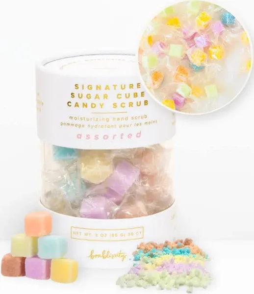 Signature Assorted Sugar Cube Candy Scrub (30 pc)