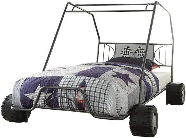 Acme Furniture Xander Go Kart Twin Bed in Red