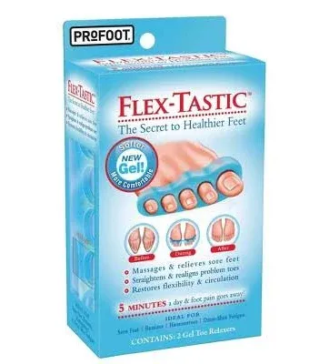 Flex Tastic Gel Toe Relaxers