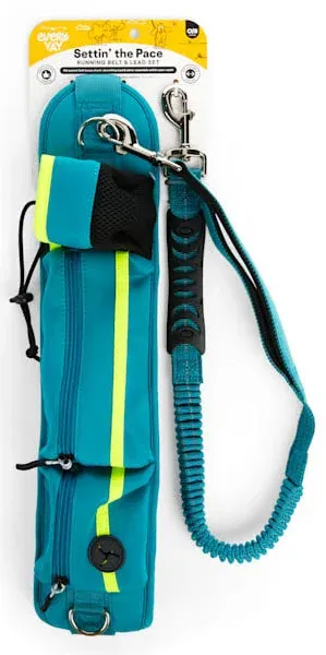 EveryYay Settin' The Pace Running Belt & Leash Set for Dogs