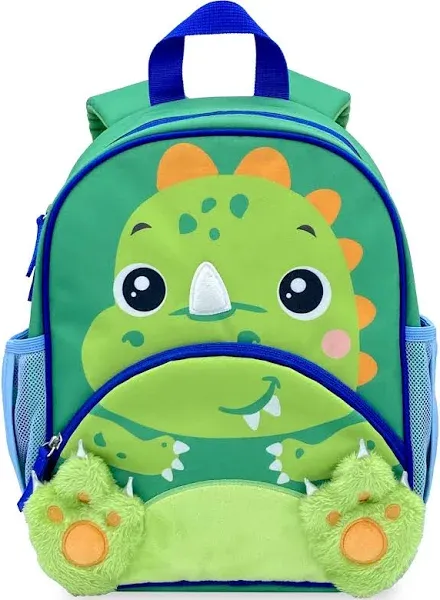 Move2Play, Dinosaur Toddler Backpack | Back to School | Preschool Backpack For Kids | Kindergarten School Book Bag | Small, Little, Mini Size, Designed for Boys & Girls Ages 2, 3-5+ Year Olds