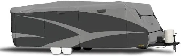 ADCO 52246 Designer Series SFS Aqua Shed Travel Trailer RV Cover - 31'7 Inch - 34', Gray