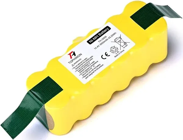 TOPHINON 3000mAh 14.4V Ni-MH Vacuum Cleaner Battery for iRobot Roomba 500 510 520 530 532 535 540 545 550 552 555 560 562 570 580 581 585 595 600 610 620 630 650 660 700 760 770 780 790 800 870 880