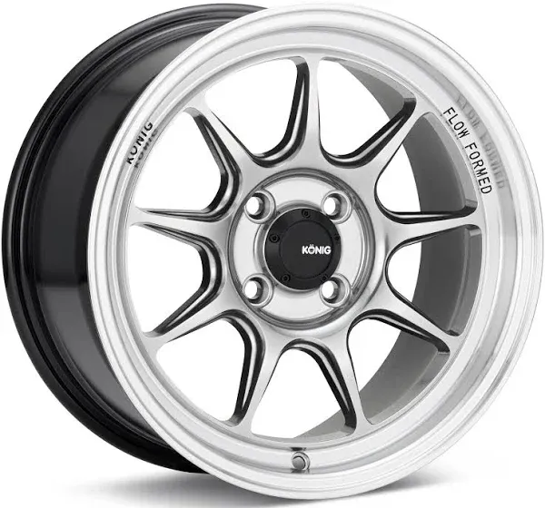 1 New 17X9 Konig Countergram Hyper Chrome Wheel/Rim 5x114.3 ET43 CT9751443C