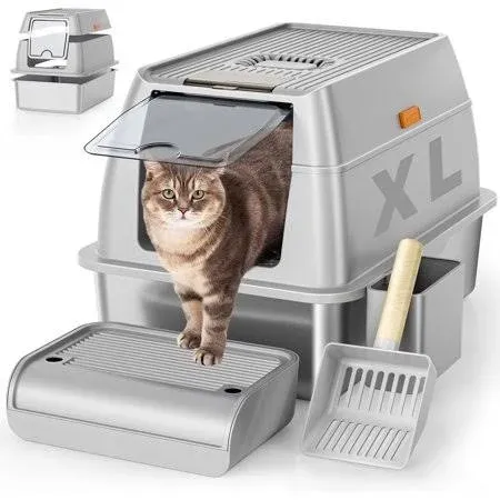 OKSOTY XL Extra Large Cat Litter Box