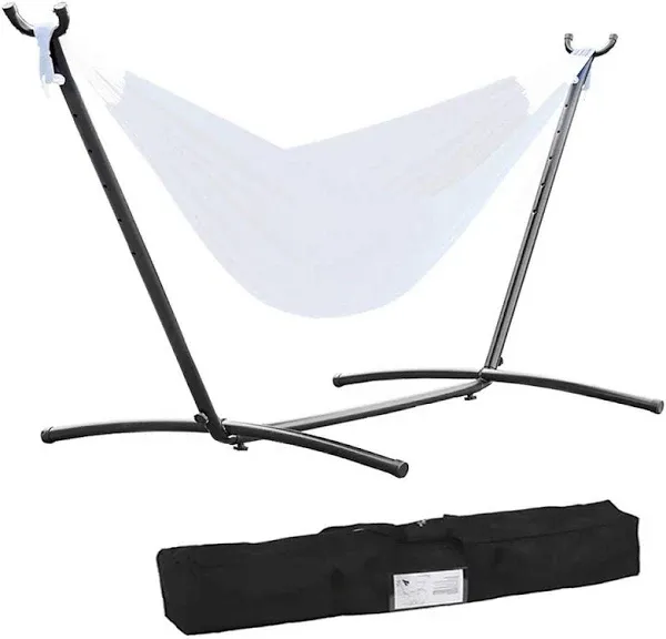 Portable 9ft Hammock Stand Heavy Duty Steel