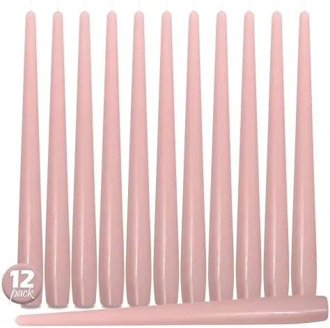 Hyoola Light Pink Taper Candles