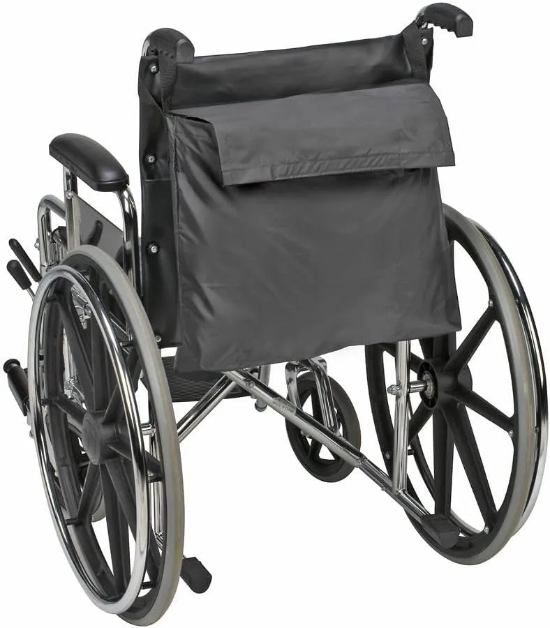 Wheelchair Bag Provides Storage on Wheelchairs and Transport Chairs for Elderly 