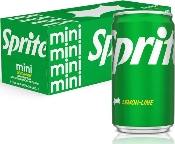 Sprite Mini Soda 10 Pack