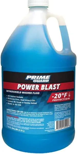 Prime Guard Power Blast Windshield Washer Fluid - 1 Gallon