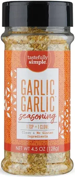 Tastefully Simple Garlic Garlic Seasoning