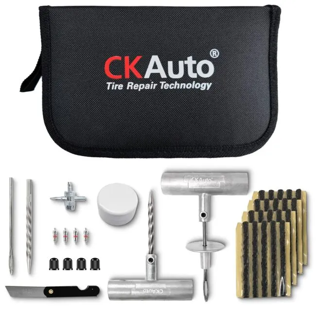 CKAuto Universal Tire Repair Kit