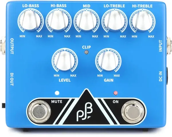 PhilJonesBass PE5 Preamp EQ and Direct Box Pedal | American Musical Supply