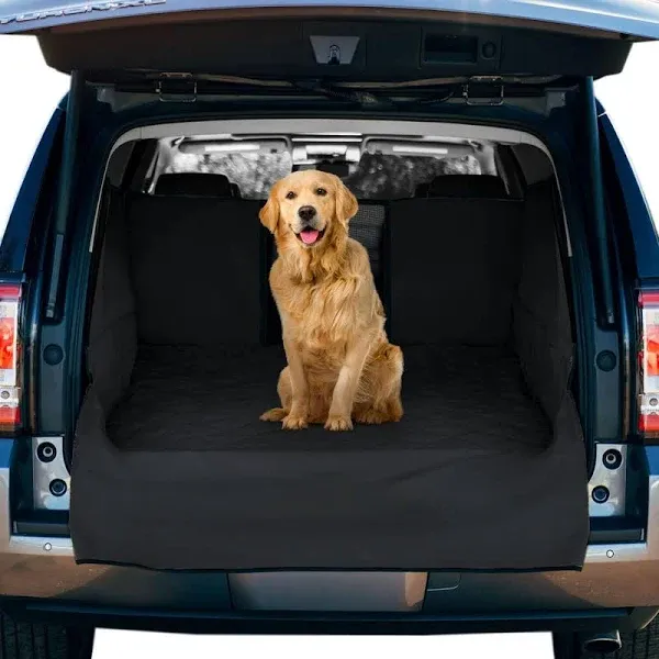 FrontPet Large Adjustable Padded Quilt Interior SUV Cargo Cover Pet Liner