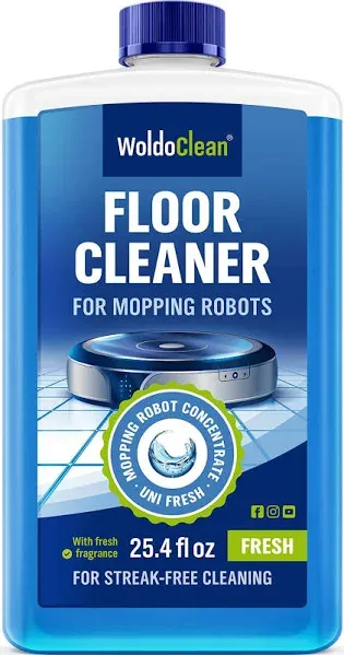 WoldoClean Robot Cleaning Agent, Floor Cleaner, Streak-Free Cleaning for All Hard Floors.