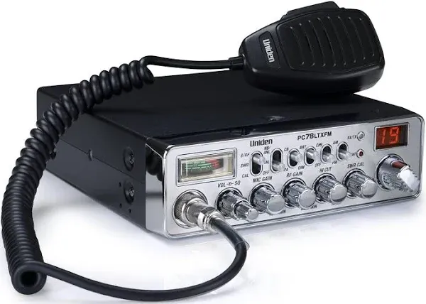 Uniden PC78LTX - 40-Channel CB Radio with SWR Meter