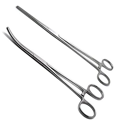 SURGICAL ONLINE Set of 2 Premium Quality 12&#034; Rochester Pean Hemostat Forceps Str