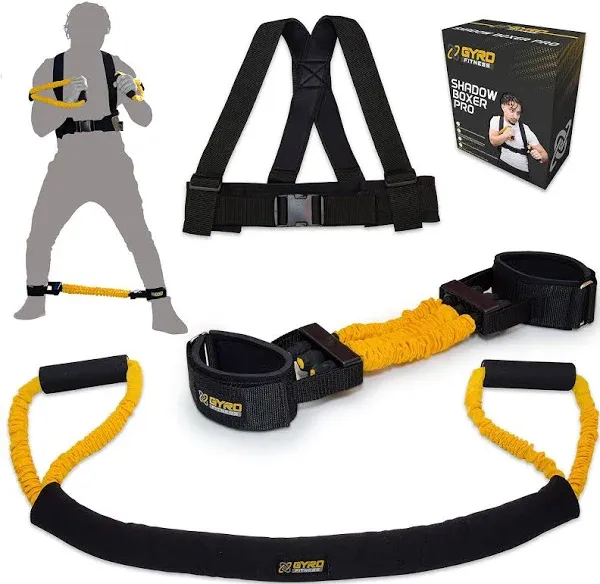 | Shadow Boxer Pro | Boxing Resistance Bands Set for Shadow Boxing, Comes with 