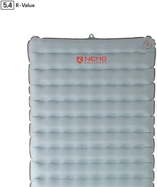 New NEMO TENSOR ULTRALIGHT ALL SEASON INSULATED REGULAR SLEEPING PAD 72X20&#034; 5.4R