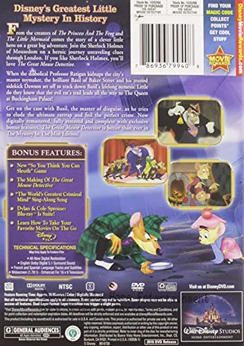 The Great Mouse Detective (Mystery in the Mist Edition)