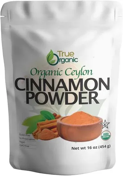 True Organic Ceylon Cinnamon Powder