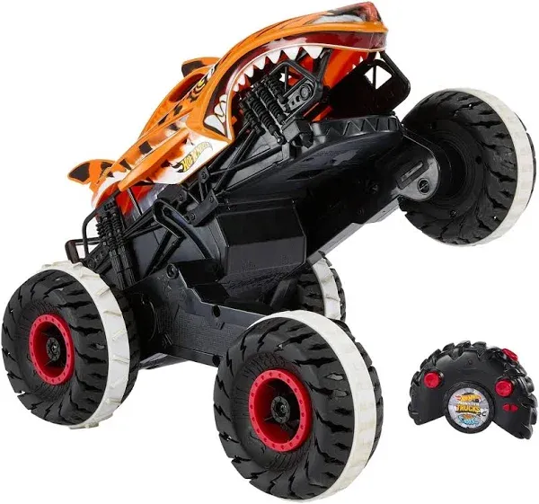 Hot Wheels Monster Trucks Hw Unstoppable Tiger Shark R/C Vehicle