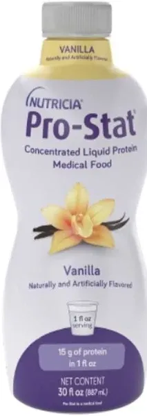 Pro-Stat Sugar Free Liquid Vanilla Flavor 30oz Bottle