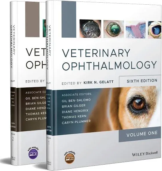 Veterinary Ophthalmology Two-Volume Set, 6th Edition