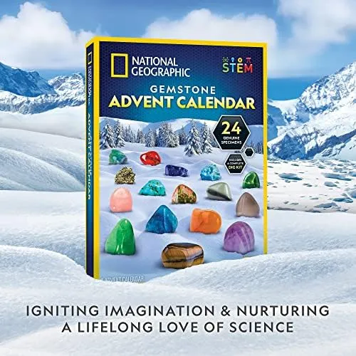 National Geographic Gemstone Advent Calendar 2022