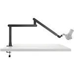 Mount-It! Mic Arm, Microphone Boom Arm, Adjustable Full Motion Mic Desk Mount...