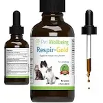 Pet Wellbeing Respir-Gold for Easy Breathing in Cats