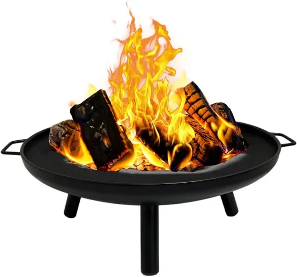 GasOne 23 in Outdoor Wood Burning Fire Pit