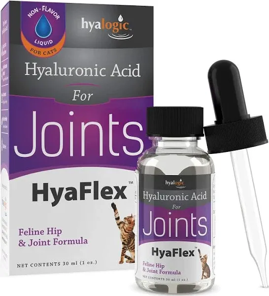 HyaFlex™ Hyaluronic Acid for Joints - Feline Hip & Joint Formula - 1 oz (30 ml)