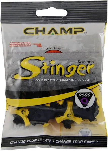 Champ Stinger Q-Lok Golf Spikes