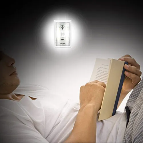 Kasonic 200 Lumen Cordless COB LED Night Light Switch