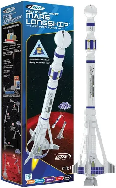 Estes Destination Mars Longship Rocket Kit